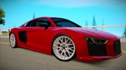 Audi R8 V10 Plus 2017 для GTA San Andreas миниатюра 10