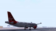 Airbus A320-211 Virgin Atlantic para GTA San Andreas miniatura 3
