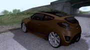 Hyundai Veloster Castor for GTA San Andreas miniature 3