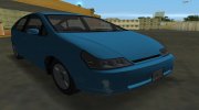 Toyota Prius Civil Hibrido para GTA Vice City miniatura 4