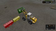 WHEEL LOADER SHOVEL MULTICOLOR 10000L V1.0.0.0 for Farming Simulator 2017 miniature 8
