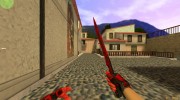 bloddy knife для Counter Strike 1.6 миниатюра 2