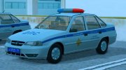 DAEWOO NEXIA ПОЛИЦИЯ ОБ ДПС УГИБДД (2012-2015) для GTA San Andreas миниатюра 3