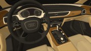 Audi A6 (C7) para GTA San Andreas miniatura 5