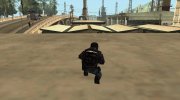 Спецназовец Atcuc S.W.A.T из Counter-Strike 1.6 для GTA San Andreas миниатюра 8