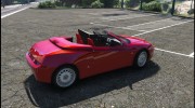 Alfa Romeo Spider 916 1.2 для GTA 5 миниатюра 4