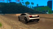 Lamborghini Gallardo LP560-4 для GTA San Andreas миниатюра 3