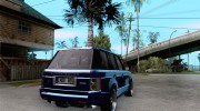 Range Rover Supercharged для GTA San Andreas миниатюра 4