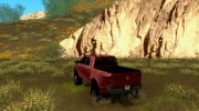 Dodge Ram 3500 4X4 для GTA San Andreas миниатюра 3