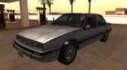 Chevrolet Cavalier 1988 sedan для GTA San Andreas миниатюра 1