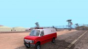 Chevrolet Van G20 LAFD для GTA San Andreas миниатюра 1