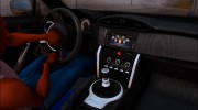 Toyota GT86 для GTA San Andreas миниатюра 5