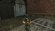 Blue camo terror (my first reskin) для Counter Strike 1.6 миниатюра 1