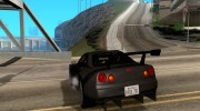 Nissan Skyline R34 GT-R for GTA San Andreas miniature 3