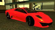GTA V Pegassi Infernus S для GTA San Andreas миниатюра 3