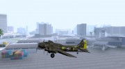 B-17G Flying Fortress для GTA San Andreas миниатюра 2