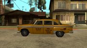 Checker Marathon Yellow Cab для GTA San Andreas миниатюра 2