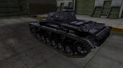 Темный скин для PzKpfw III para World Of Tanks miniatura 3