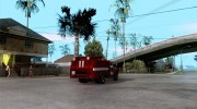 ЗИЛ-130 пожарная for GTA San Andreas miniature 4