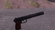 ПБ - пистолет бесшумный для GTA San Andreas миниатюра 1