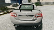 Jaguar XKR-S (Beta) 2012 для GTA 4 миниатюра 4