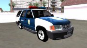Chevrolet Blazer S-10 2000 MPERJ (Filme Tropa de Elite) (Beta) para GTA San Andreas miniatura 2