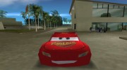 Lightning McQueen para GTA Vice City miniatura 3