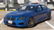 2016 BMW M6 Gran Coupe para GTA 5 miniatura 1