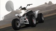 Honda Sportrax 250EX v1.1 (HQLM) для GTA San Andreas миниатюра 4
