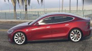 2014 Tesla Model S для GTA 5 миниатюра 2