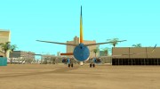 Boeing 737-800 Jet2 Holidays для GTA San Andreas миниатюра 4