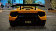 Lamborghini Huracan Performante LP640-4 2017 Wheel style 1 для GTA San Andreas миниатюра 4