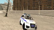 Audi Q7 Полиция para GTA San Andreas miniatura 1