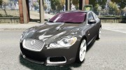 Jaguar XFR 2010 v2.0 для GTA 4 миниатюра 1