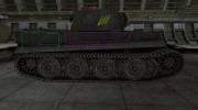 Контурные зоны пробития PzKpfw VI Tiger для World Of Tanks миниатюра 5