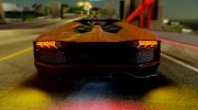 Lamborghini Aventador LP700-4 Roadster v2 для GTA San Andreas миниатюра 6