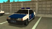 ВАЗ-21099 Московская милиция 90-х для GTA San Andreas миниатюра 1