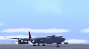 Airbus A340-300 Qantas Airlines for GTA San Andreas miniature 1