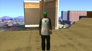 Кепка newyorkyankiys зелёная for GTA San Andreas miniature 1