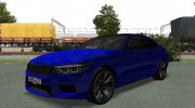 BMW M5 F90 2019 Competition для GTA San Andreas миниатюра 5