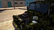 УАЗ-469 Военная полиция Сербии для GTA San Andreas миниатюра 5