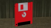 Красная иконка сохранения игры para GTA San Andreas miniatura 2