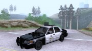Ford Crown Victoria Police Intercopter для GTA San Andreas миниатюра 1