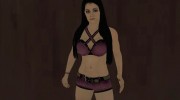 Paige from WWE 2015 para GTA San Andreas miniatura 2