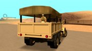 M939 USA Army Barracks Sa Style para GTA San Andreas miniatura 4