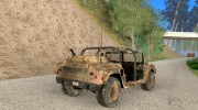 Hummer из COD MW 2 for GTA San Andreas miniature 4