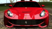 Ferrari F12 Berlinetta 2013 для GTA San Andreas миниатюра 5