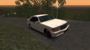 Mercedes-Benz 500SE для GTA San Andreas миниатюра 3