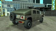 Hammvee para GTA San Andreas miniatura 3