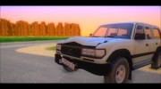 Toyota Land Cruiser 80 1995 для GTA San Andreas миниатюра 12